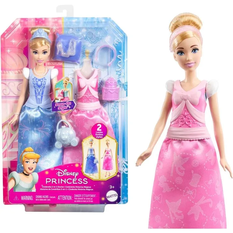 DISNEY JCR95 PRINCESS CİNDİRELLA İLE MODA EĞLENCESİ 28 CM OYUN SETİ 3+