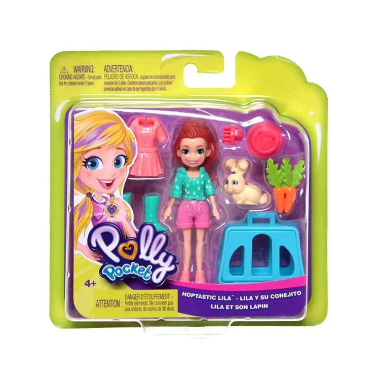MATTEL GDM11 POLLY POCKET VE HAYVAN DOSTU OYUN SETİ