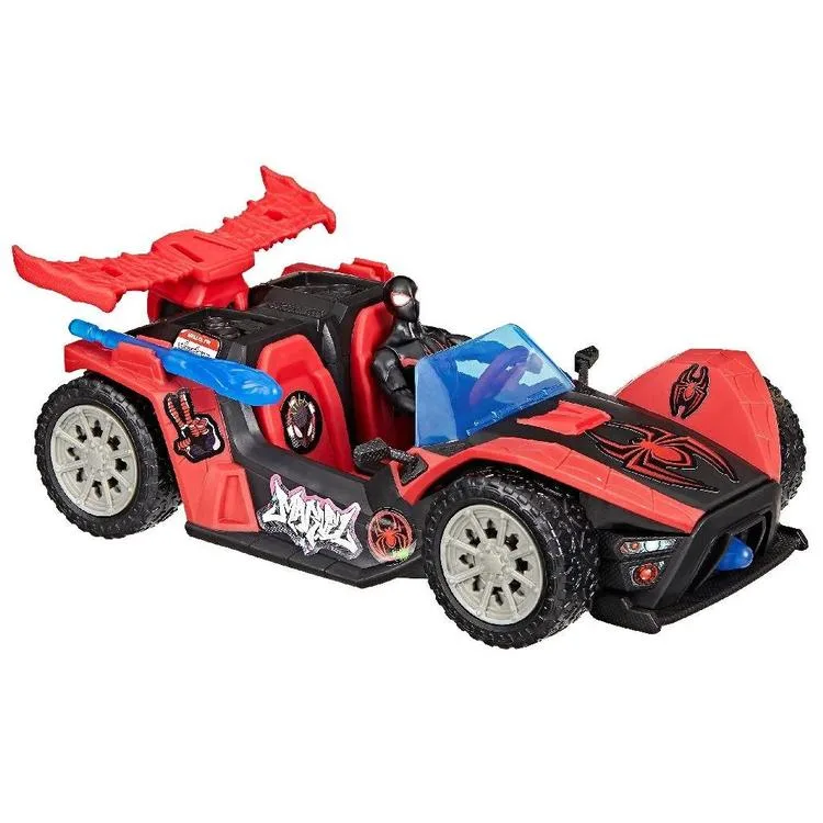 HASBRO G0736 MARVEL SPIDER-MAN VENOM VERSUS MILES MORALES REMIX BLAST RACER ARAÇ VE FİGÜR 4+