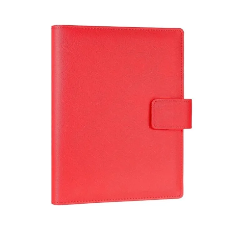 VICTORIA'S JOURNALS 124-1130 14.8x21cm SMYTH ORGANISER HAFTALIK TARİHSİZ AJANDA - KIRMIZI