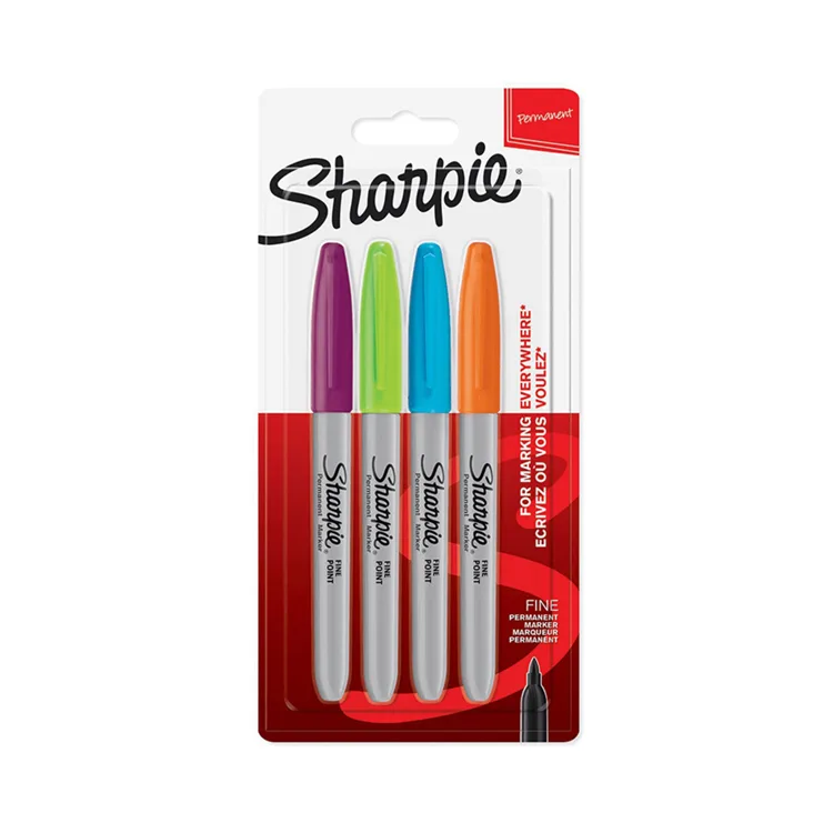 SHARPİE PERMANENT MARKER CANLI RENKLER 4'LÜ SET 2065403