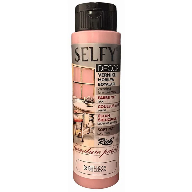 RİCH SLF-500-5816 SELFY DECOR VERNİKLİ AKRİLİK BOYA 500cc.ELİZYA