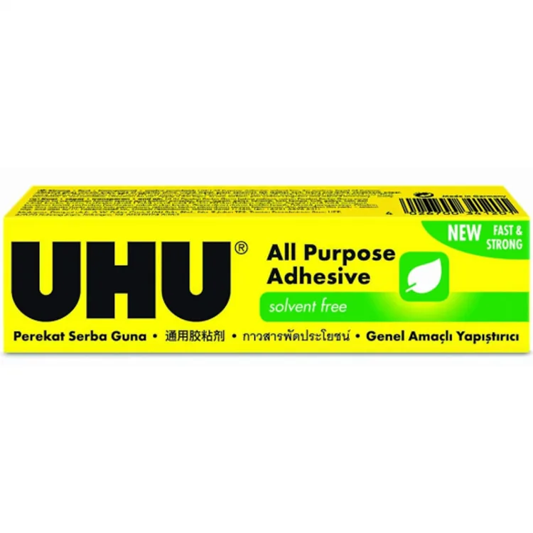 UHU GENEL AMAÇLI SIVI YAPIŞTIRICI SOLVENTSİZ 33ML