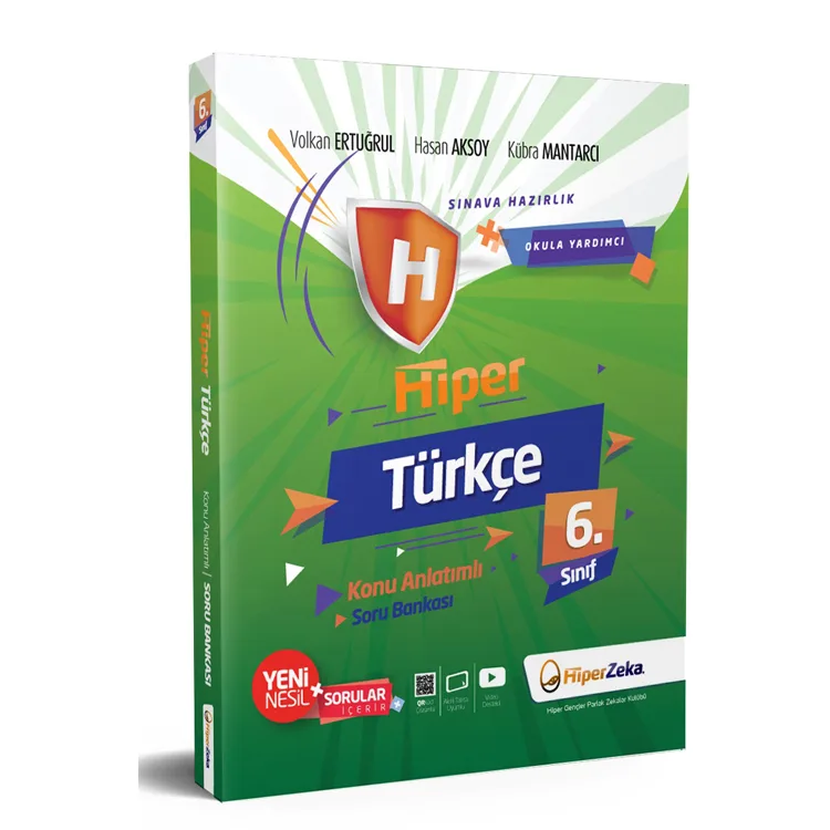HİPER ZEKA 6.SINIF HİPER TÜRKÇE KONU ANLATIMLI SORU BANKASI