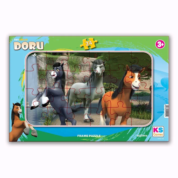 KS GAMES 704-1 DORU FRAME YAPBOZ/PUZZLE 24 PARÇA 3+