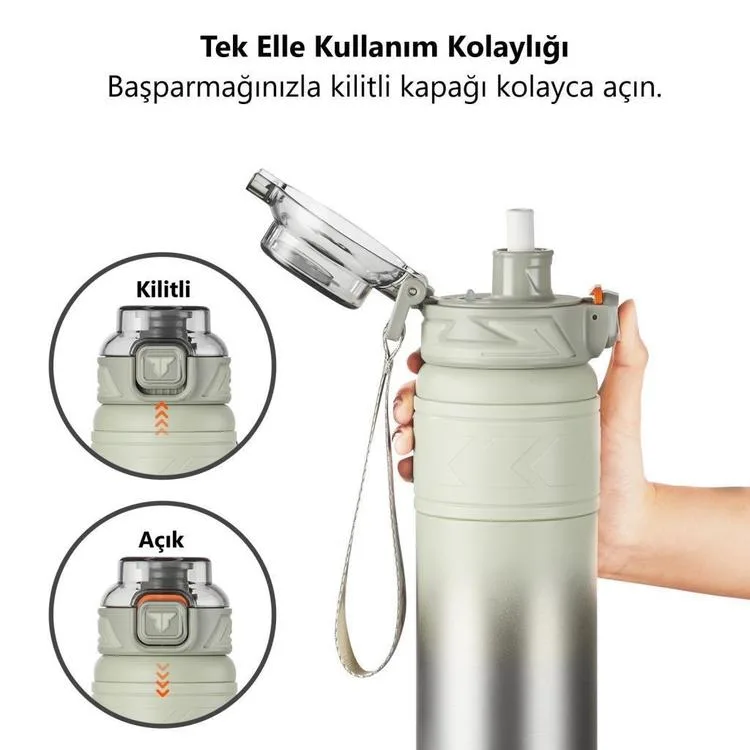VAGONLİFE T2022 TKK PASLANMAZ ÇELİK TERMOS 500 ML YEŞİL