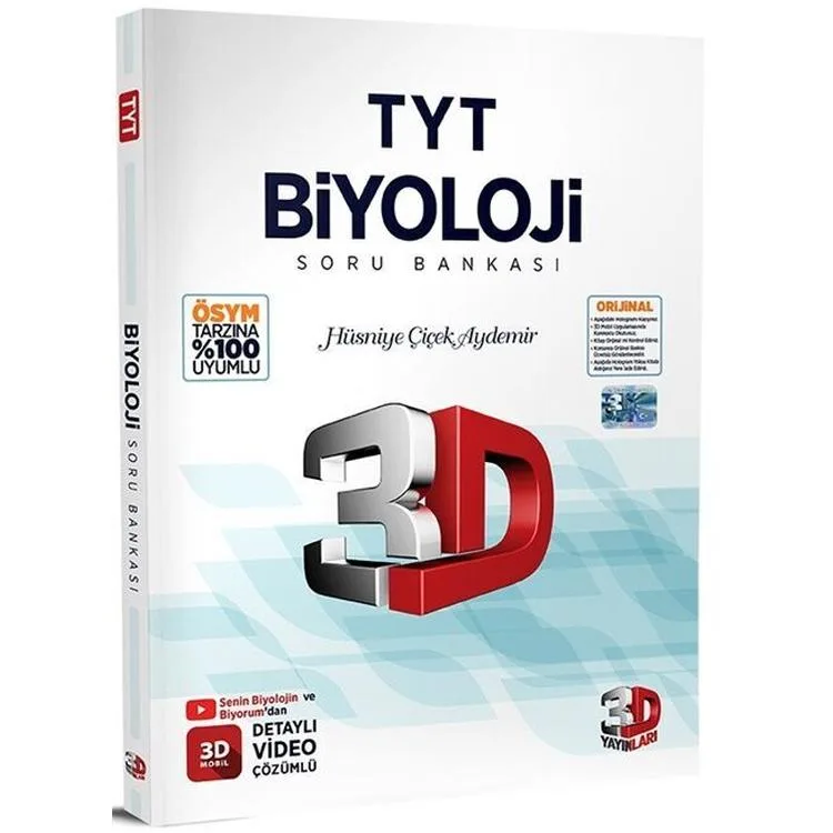 3D TYT BİYOLOJİ SORU BANKASI