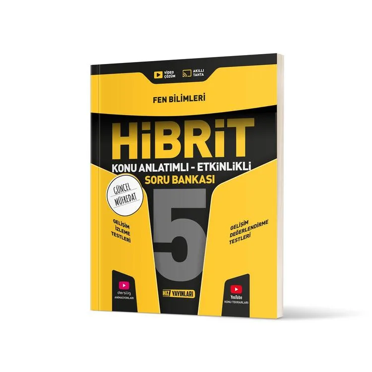 HIZ 5. SINIF HİBRİT FEN BİLİMLERİ SORU BANKASI