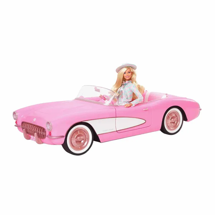 MATTEL MTL-HPK02 BARBIE FİLMİ - BARBIE PEMBE CORVETTE