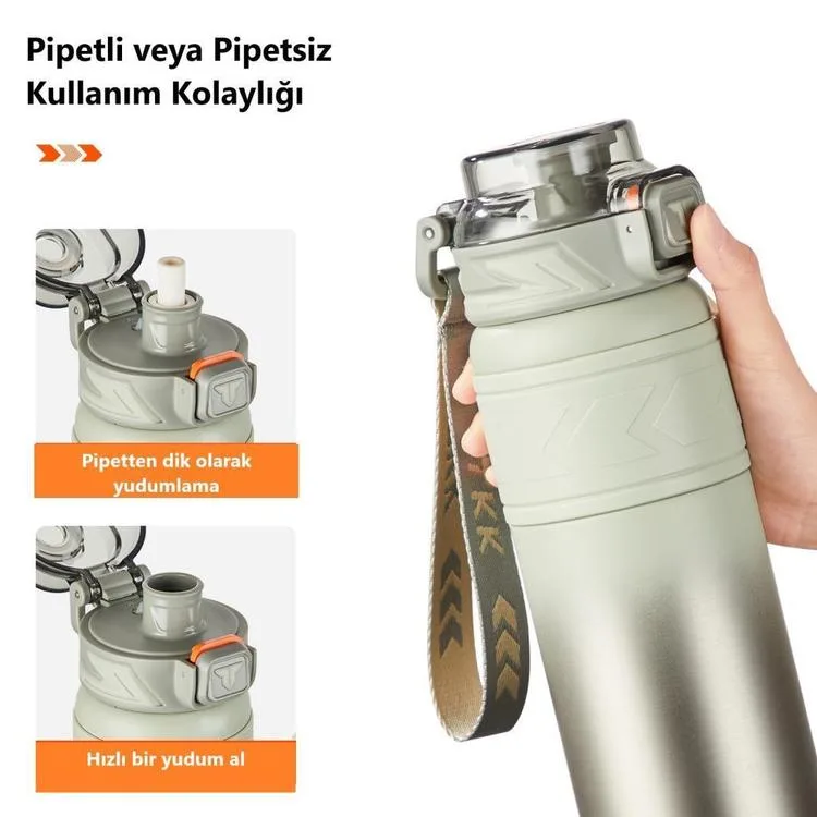 VAGONLİFE T2022 TKK PASLANMAZ ÇELİK TERMOS 500 ML YEŞİL