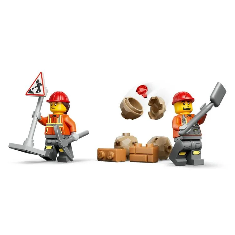LEGO CITY 60480 BACKHOE LOADER 301 PARÇA 7+