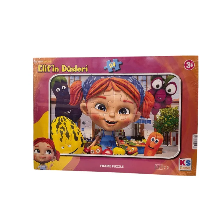 KS GAMES 704 ELİF'İN DÜŞLERİ FRAME YAPBOZ/PUZZLE 24 PARÇA 3+