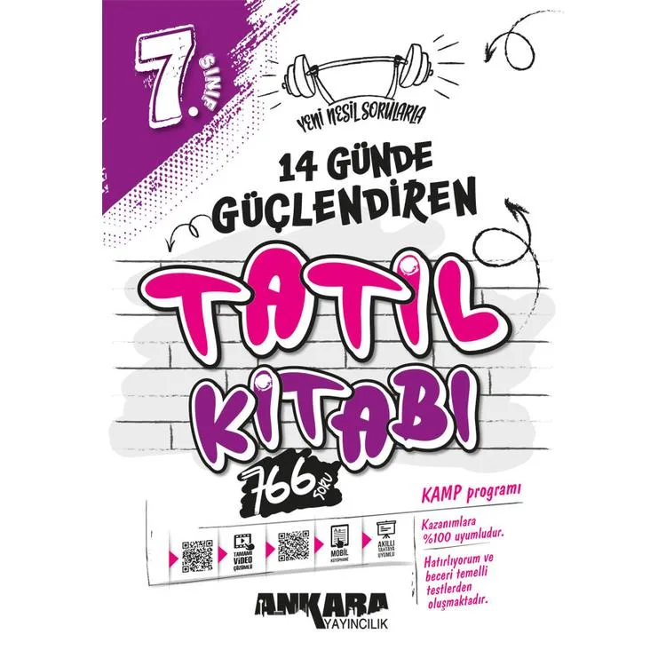 ANKARA 7. SINIF 14 GÜNDE GÜÇLENDİREN TATİL KİTABI