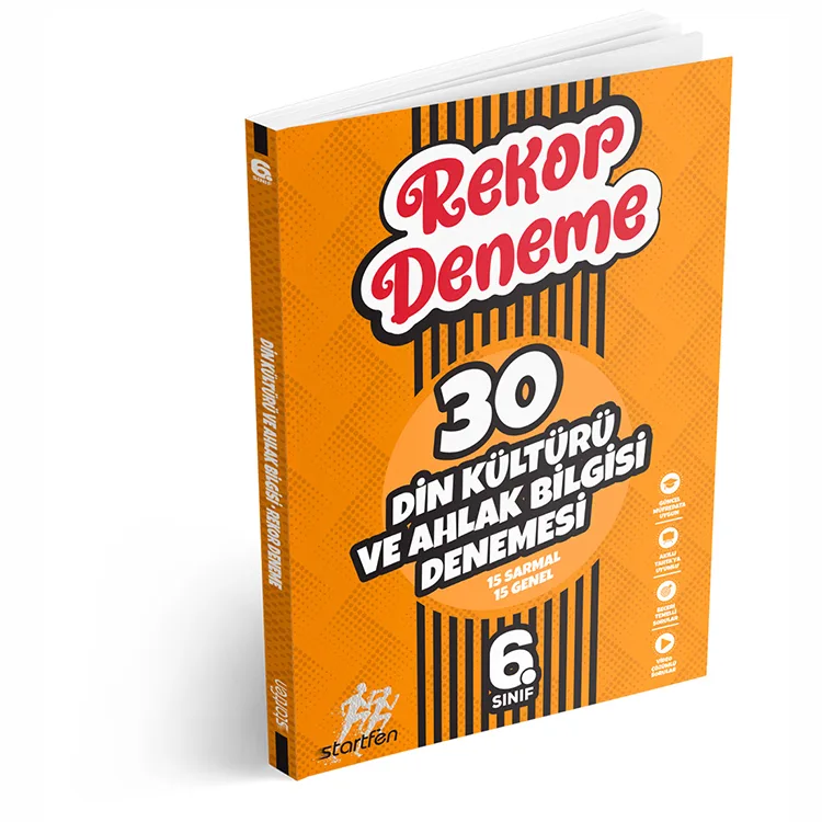 STARTFEN 6. SINIF DİN KÜLTÜRÜ VE AHLAK BİLGİSİ REKOR 30 DENEME