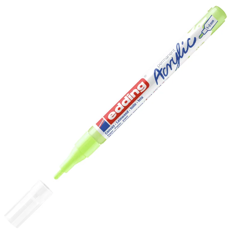 EDDING 5300 NO:917 AKRİLİK KALEM İNCE UÇLU 1-2mm PASTEL YEŞİL