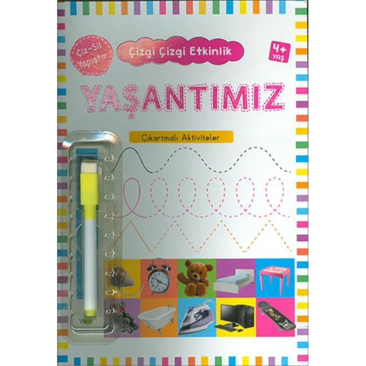ÇİZGİ ÇİZGİ ETKİNLİK YAŞANTIMIZ 4 YAŞ VE ÜSTÜ