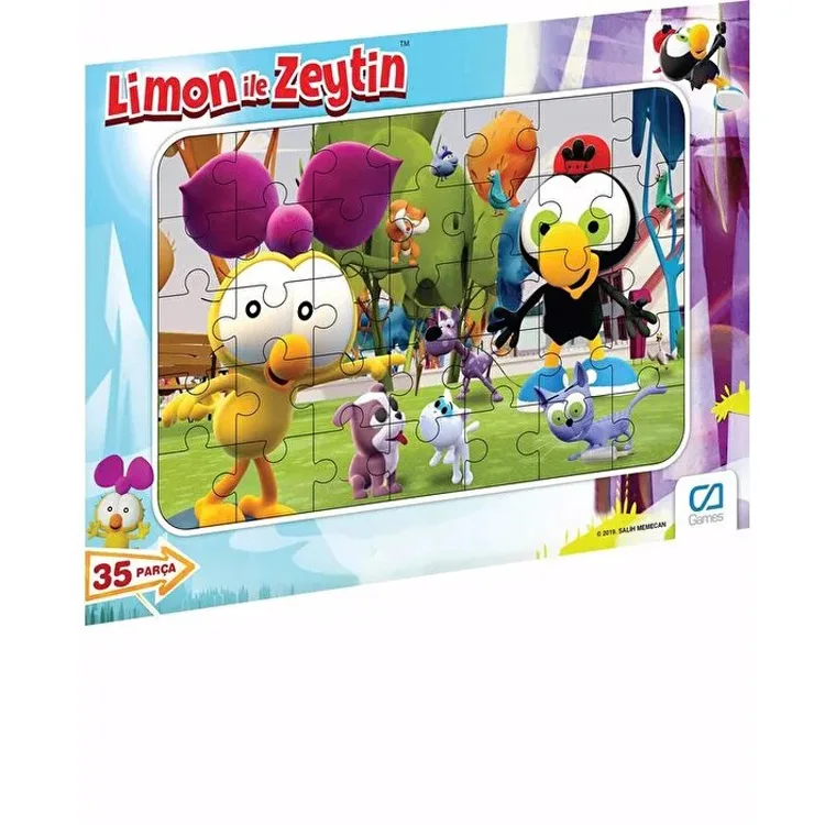 CA GAMES 5082-5083 LİMON İLE ZEYTİN FRAME PUZZLE/YAPBOZ 35 PARÇA