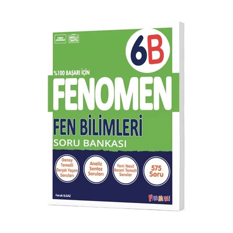 FENOMEN 6. SINIF FEN BİLİMLERİ B SORU BANKASI