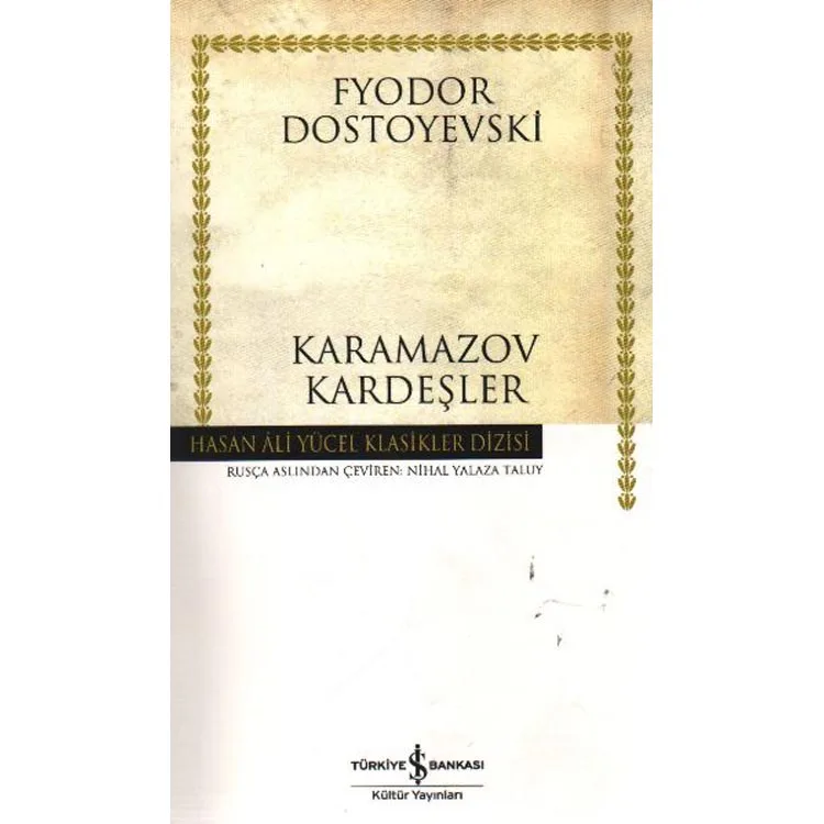 KARAMAZOV KARDEŞLER K.KAPAK