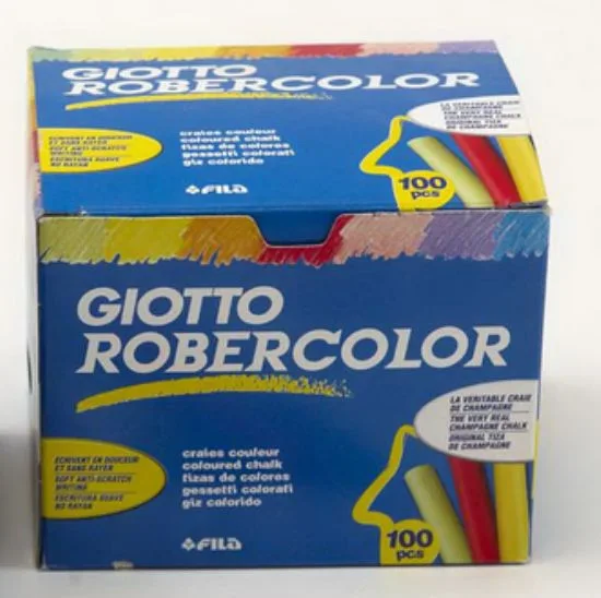 ROBERCOLOR KARIŞIK RENKLİ TEBEŞİR 100'LÜ