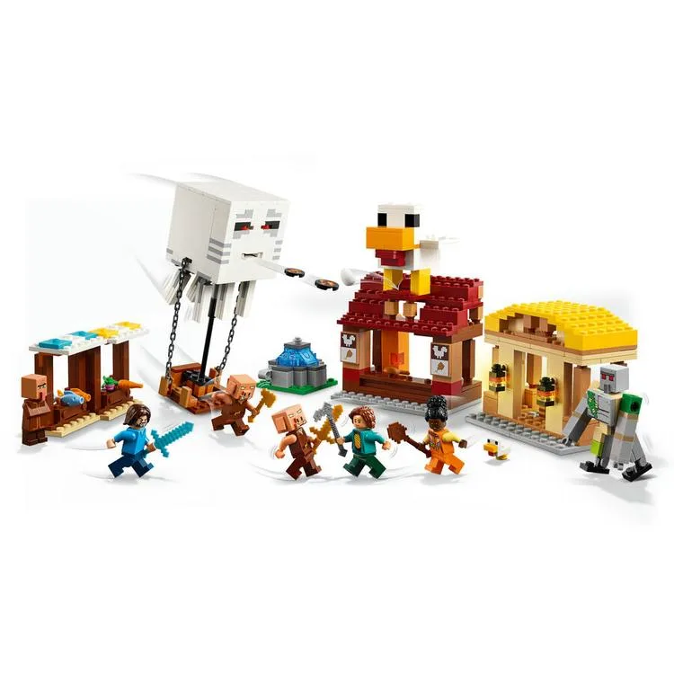 LEGO MINECRAFT 21273 THE GHAST BALLON VILLAGE ATTACK 555 PARÇA