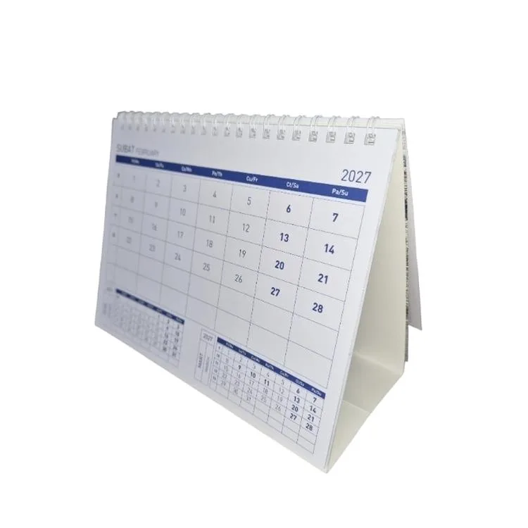 GIPTA 19143-BRS 19x14.3 BRİSTOL ÜÇGEN MASA TAKVİMİ - TEKLİ