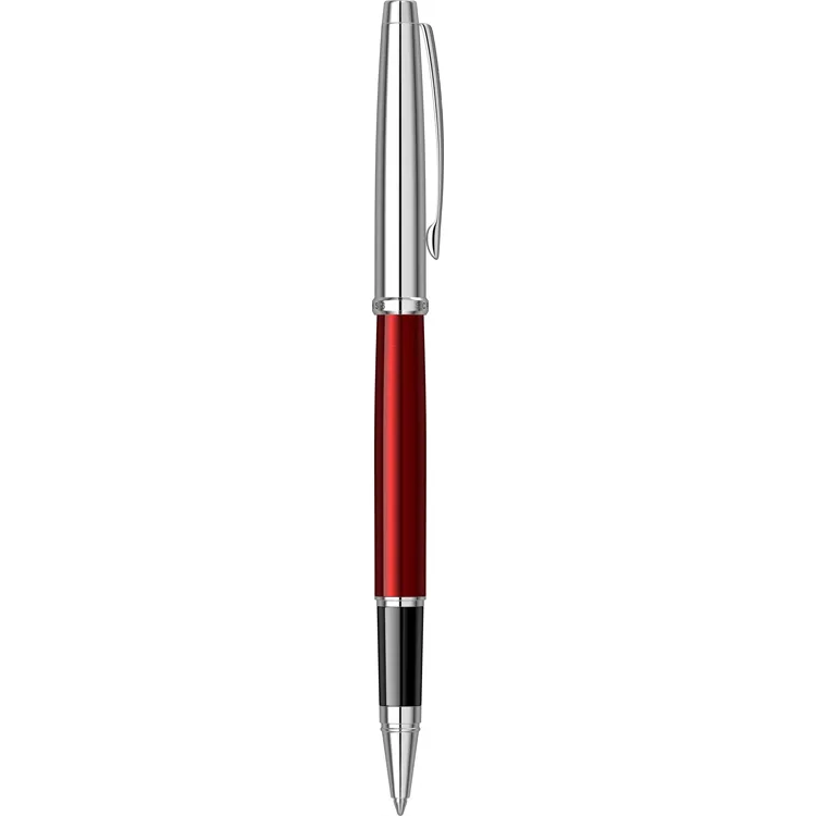 SCRIKSS 800 ROLLER KALEM BORDO YARI KROM KRİSTAL KUTU