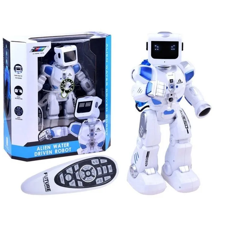 CANEM K3 UZAKTAN KUMANDALI ÇOK FONKSİYONLU SESLİ BÜYÜK 38 CM ALIEN WATER DRIVEN ROBOT