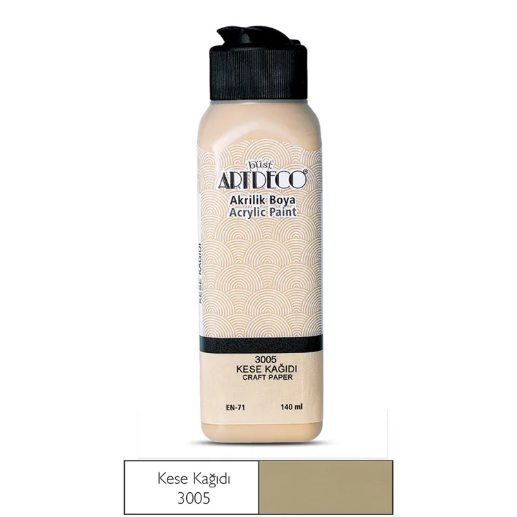 ARTDECO AKRİLİK BOYA 140 ML. KESE KAĞIDI