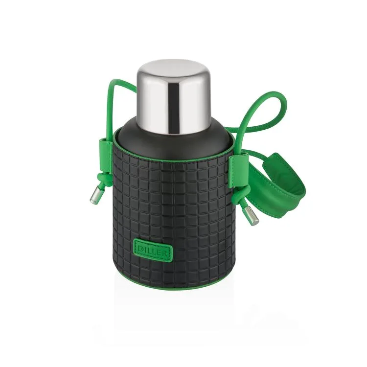 VAGONLİFE DILLER PİPETLİ KILIFLI TAŞIMA ASKILI ÇELİK MATARA 9058 650 ML