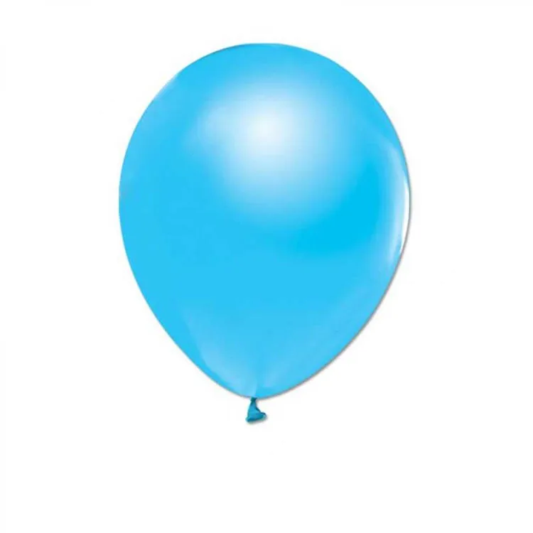 KİKA JOY 0270 TEK RENK BALON BASKISIZ AÇIK MAVİ 100'LÜ