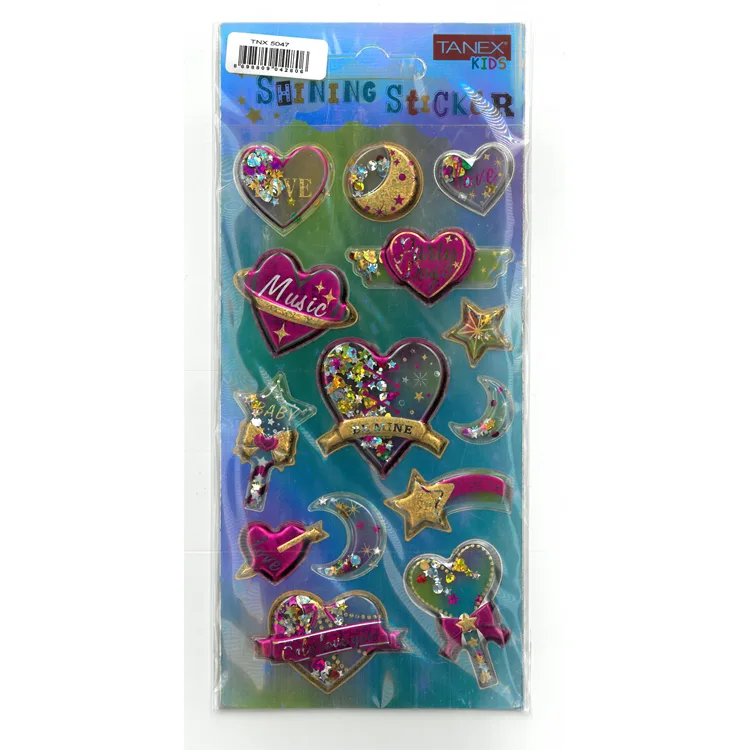 TANEX TNX-5047 SHINING PUFFY ETİKET SERİ 2 - 1 ADET