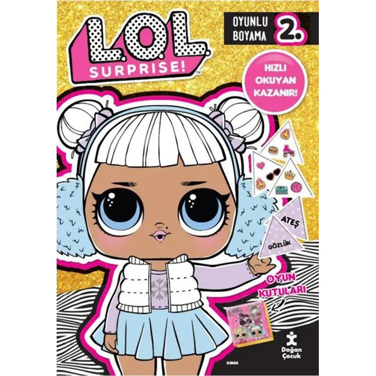 L.O.L SURPRISE! OYUNLU BOYAMA 2: HIZLI OKUYAN KAZANIR