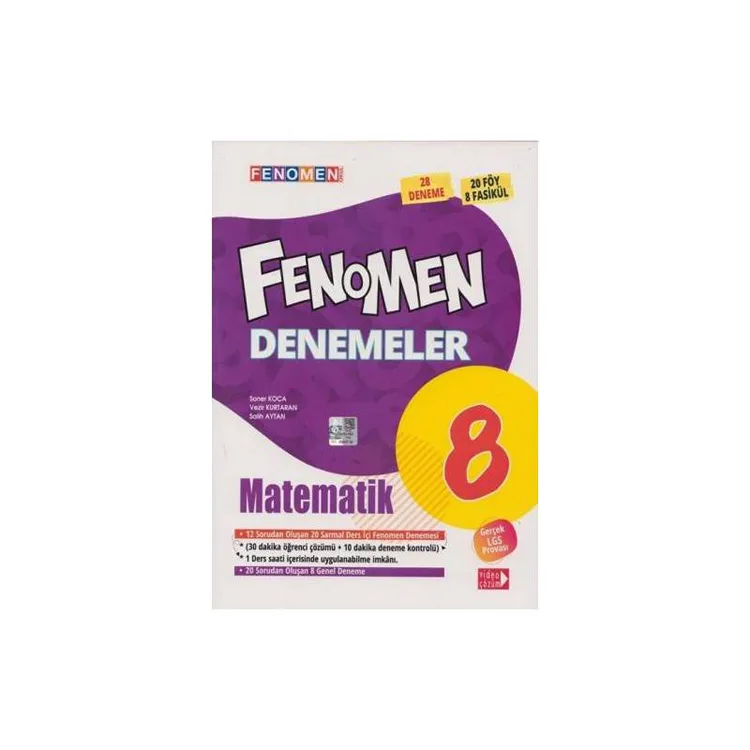 FENOMEN 8. SINIF FENOMEN MATEMATİK 28 DENEME