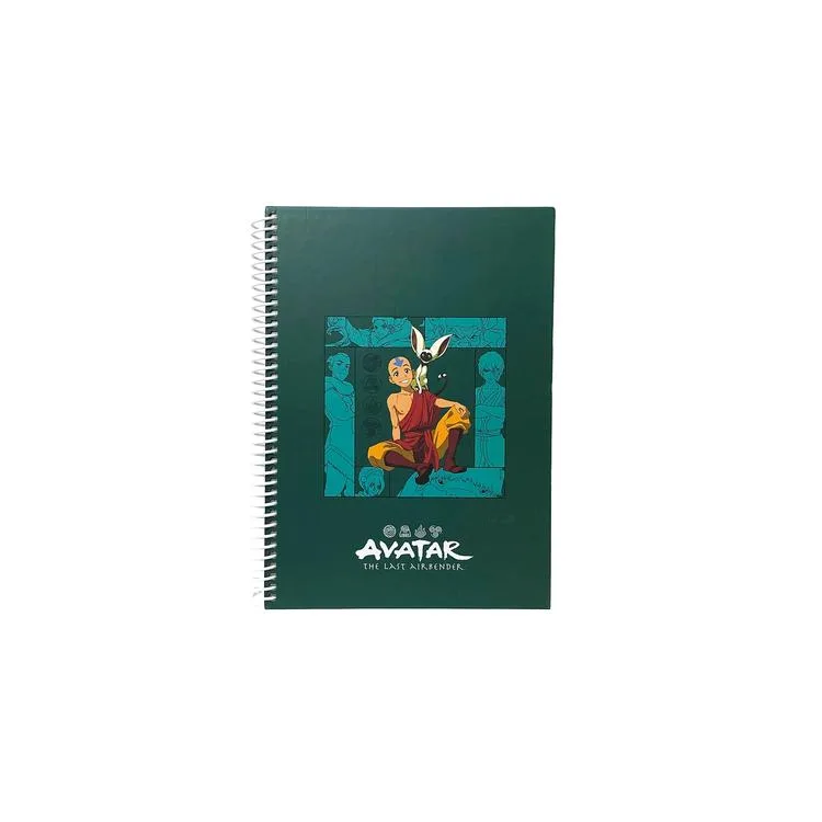 SPACE LICENSE YPK-382362 AVATAR 17 X 24 AANG S SPİRALLİ SERT KAPAK 96 YP KARELİ DEFTER