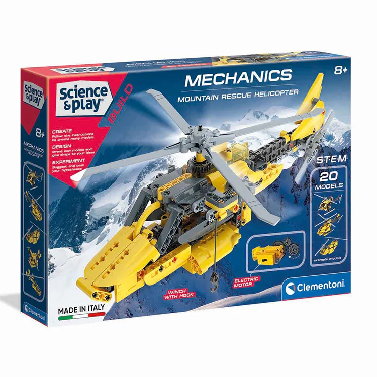 CLEMENTONI 75063 MEKANİK LABORATUVAR KURTARMA HELİKOPTERİ