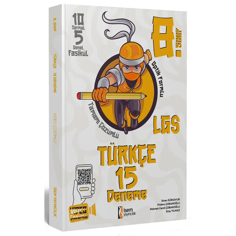 İSEM 8. SINIF TÜRKÇE 15 DENEME