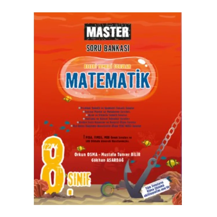 OKYANUS 8. SINIF MATEMATİK MASTER SORU BANKASI
