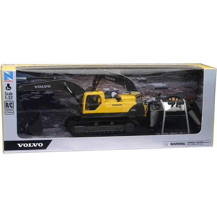 SUNMAN 87393 VOLVO 1:32 UZAKTAN KUMANDALI İŞ MAKİNESİ EKSKAVATÖR 5+