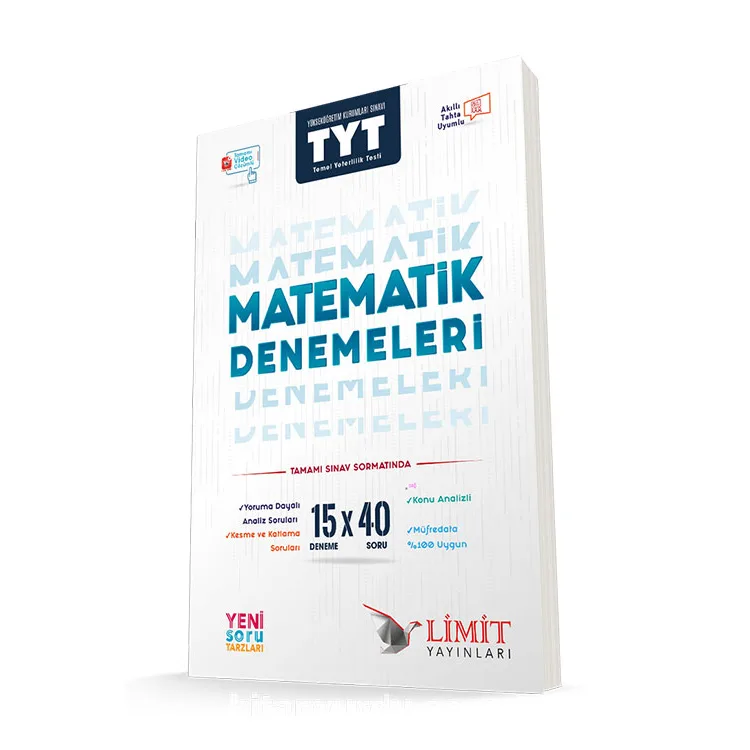 LİMİT TYT MATEMATİK DENEMELERİ 15X40