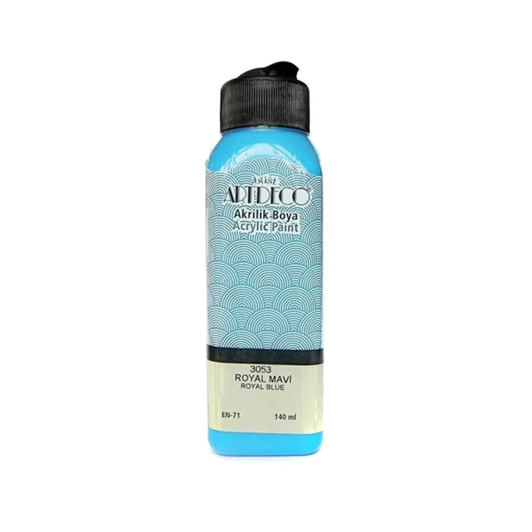 ARTDECO AKRİLİK BOYA 140 ML. ROYAL MAVİ LV-Y-070R-3053