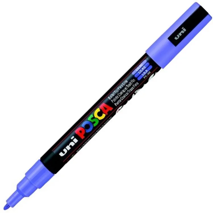 UNİ POSCA SU BAZLI POSTER MARKER 0.9-1.3 PC-3M- LİLA