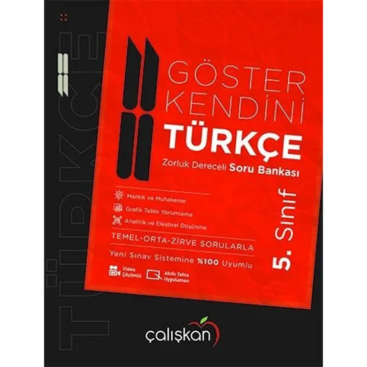 ÇALIŞKAN 5.SINIF GÖSTER KENDİNİ TÜRKÇE SORU BANKASI