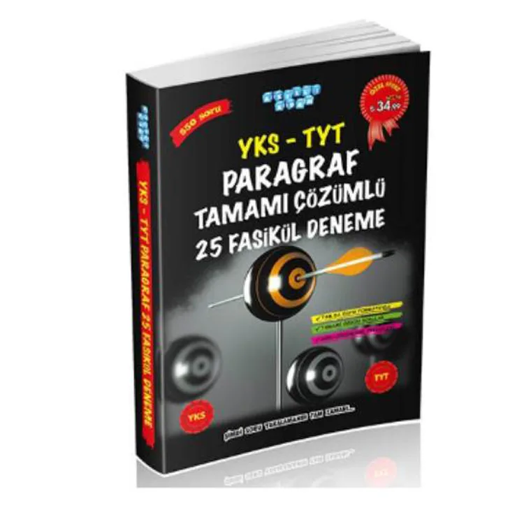 AKILLI ADAM YKS TYT PARAGRAF TAMAMI ÇÖZÜMLÜ 25 FASİKÜL DENEME