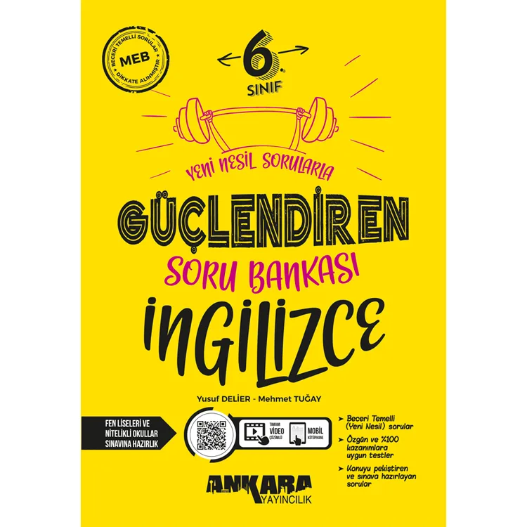 ANKARA 6.SINIF GÜÇLENDİREN İNGİLİZCE SORU BANKASI