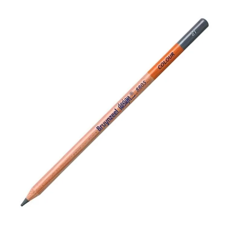 BRUYNZEEL DESING COLOUR KURU BOYA KALEMİ - MID BROWN GREY - B880581K