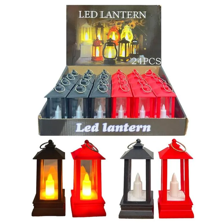 YLZ LED LANTERN 20-24M01 PLASTİK MİNİ BOY PİLLİ IŞIKLI FENER