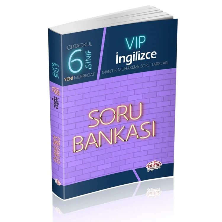 EDİTÖR 6. SINIF İNGİLİZCE SORU BANKASI