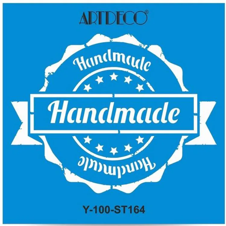 ARTDECO STENCİL 30X30CM EL YAPIMI 164
