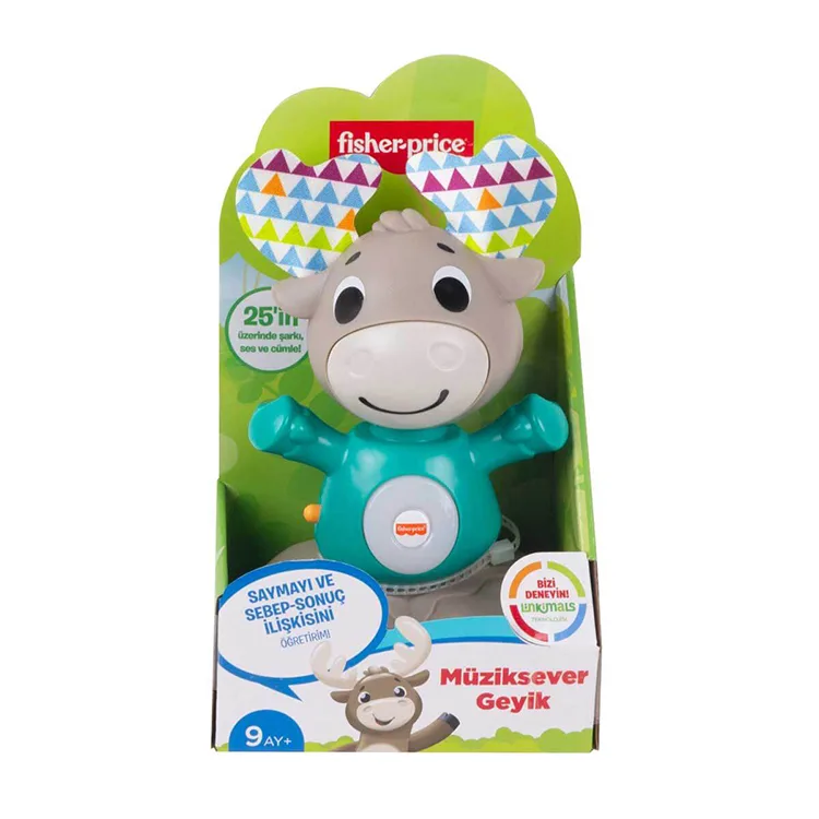 FİSHER-PRICE GJB18 LINKIMALS MÜZİK SEVER GEYİK TÜRKÇE